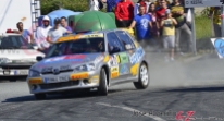 Caeiro e Fabeiro no Rally de Narón. Foto